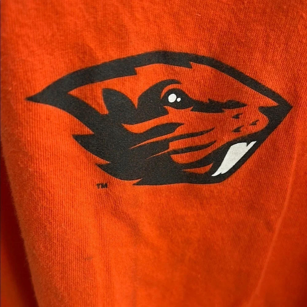 Nike Men's Orange 'Go Beavs' T-Shirt
